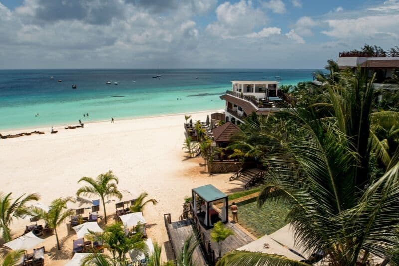 Nungwi Beach Turquoise Water
